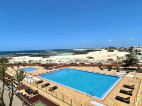 Apartamento 1 dormitorio en playa Cotillo con FreeWifi, terraza con vistas a oceano, Cotillo